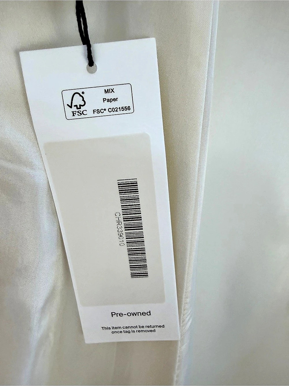 Christian Dior Cream Full-Length Trench Coat NWT - Picture 8 of 9